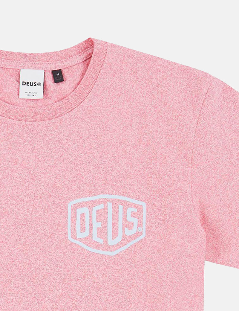 Deus Ex Machina Marle Address Tokyo T-shirt - Rapture Rose