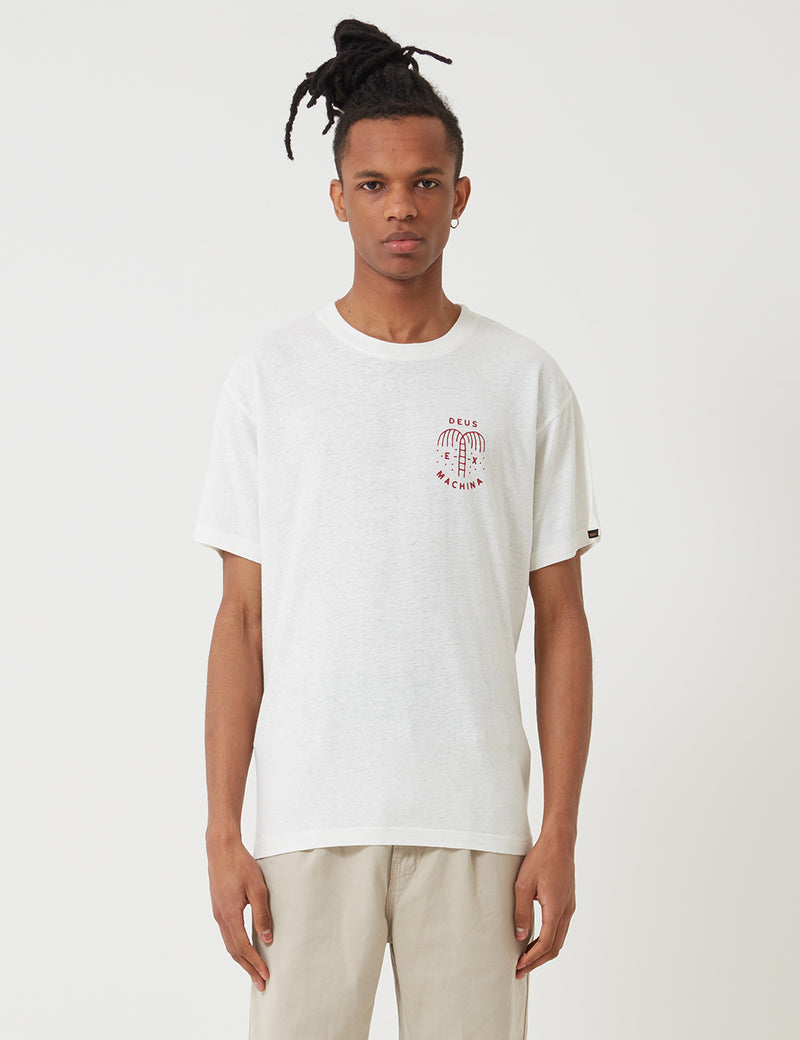 Deus Ex Machina Mirage T-shirt - Vintage White