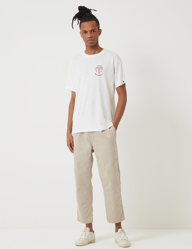 Deus Ex Machina Mirage T-shirt - Vintage White