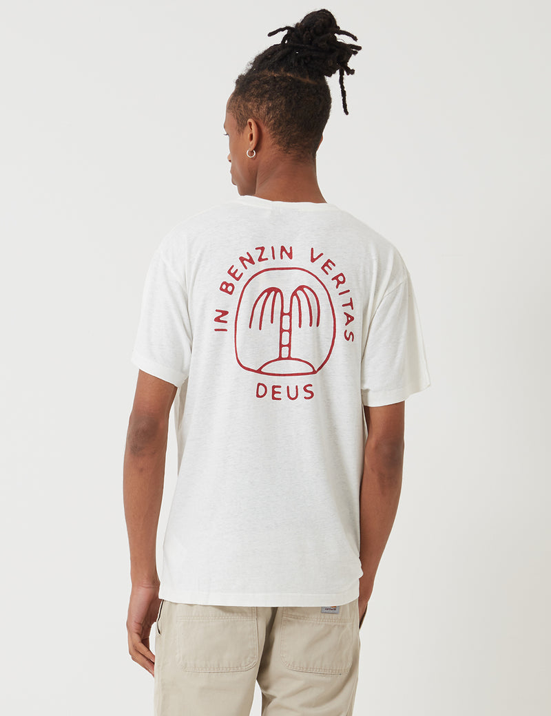 Deus Ex Machina Mirage T-shirt - Vintage White