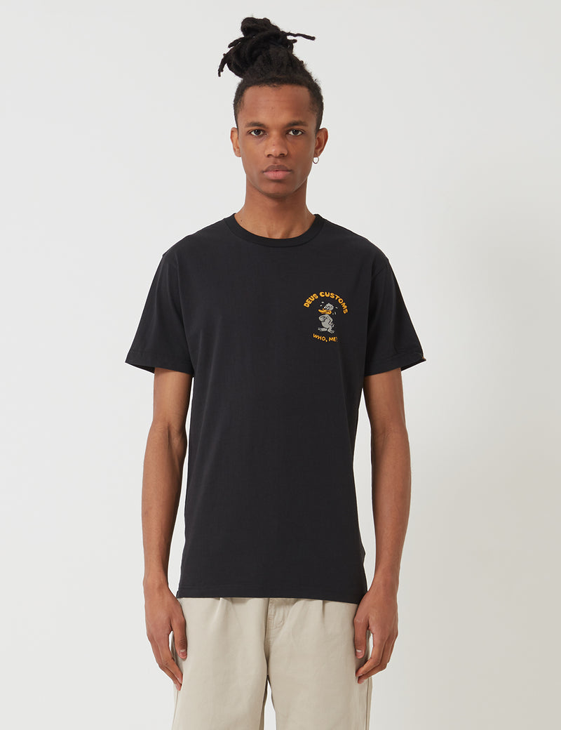 Deus Ex Machina Daft T-Shirt - Black