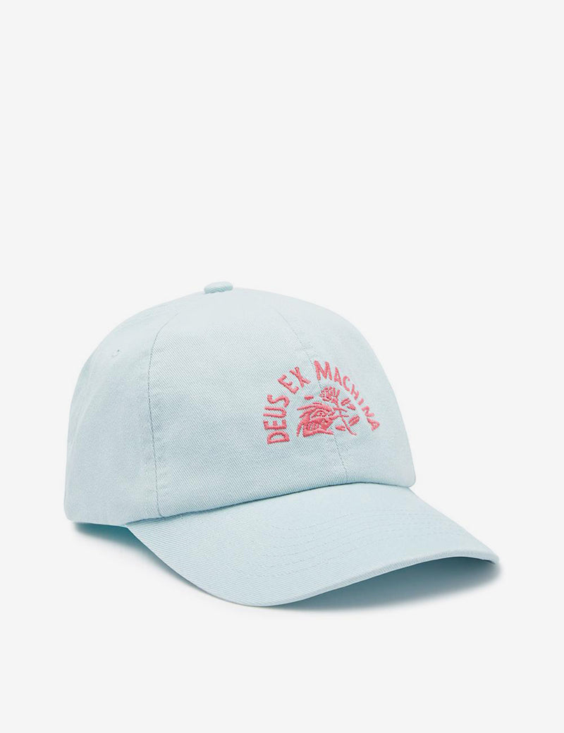 Deus Ex Machina Temple Bird 6-Panel Cap - Sky Blue