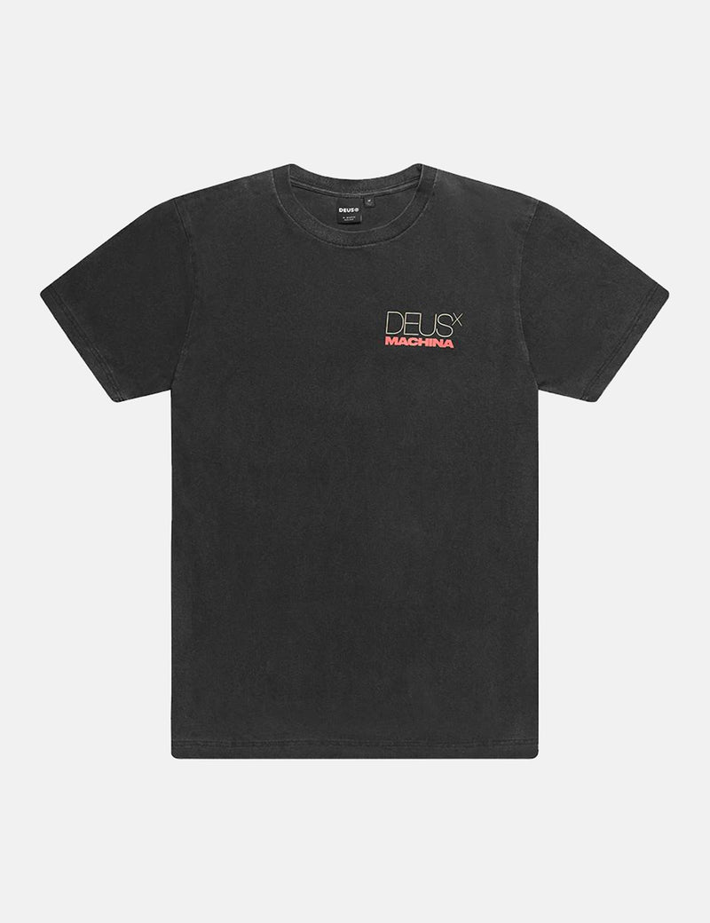 T-Shirt Deus Ex Machina Paste - Noir