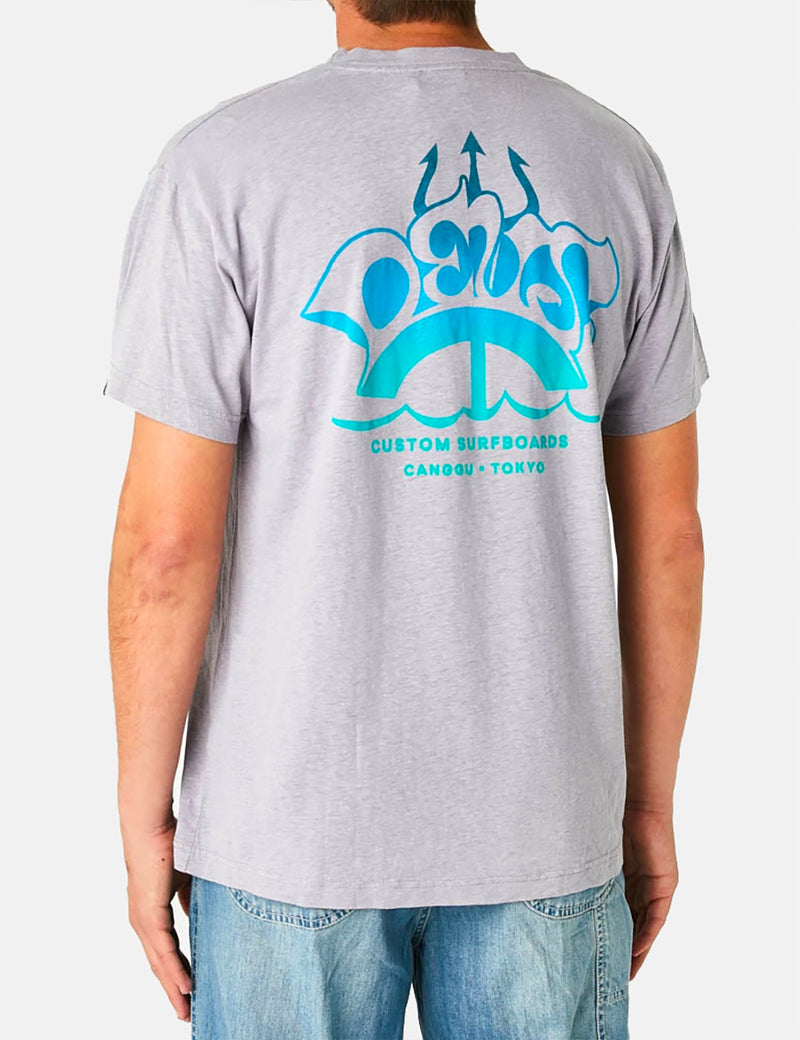 Deus Ex Machina Calypso T-Shirt - Silver Grey