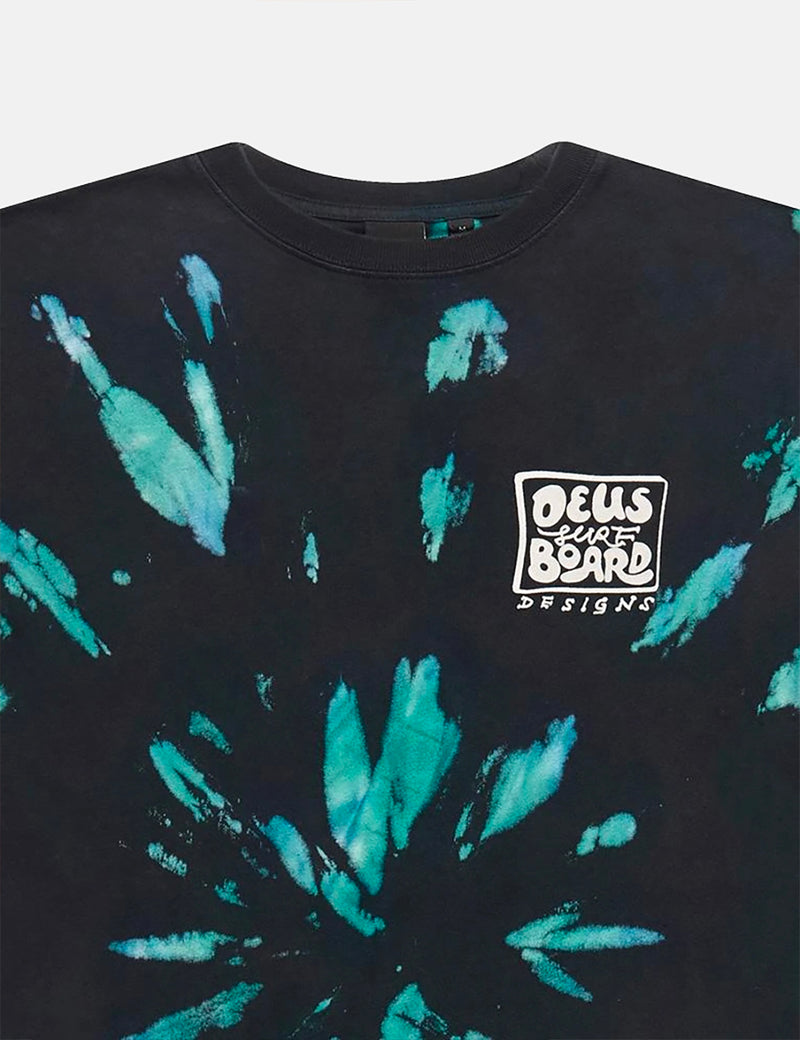 T-Shirt Deus Ex Machina Banzai Tie Dye - Phantom Combo