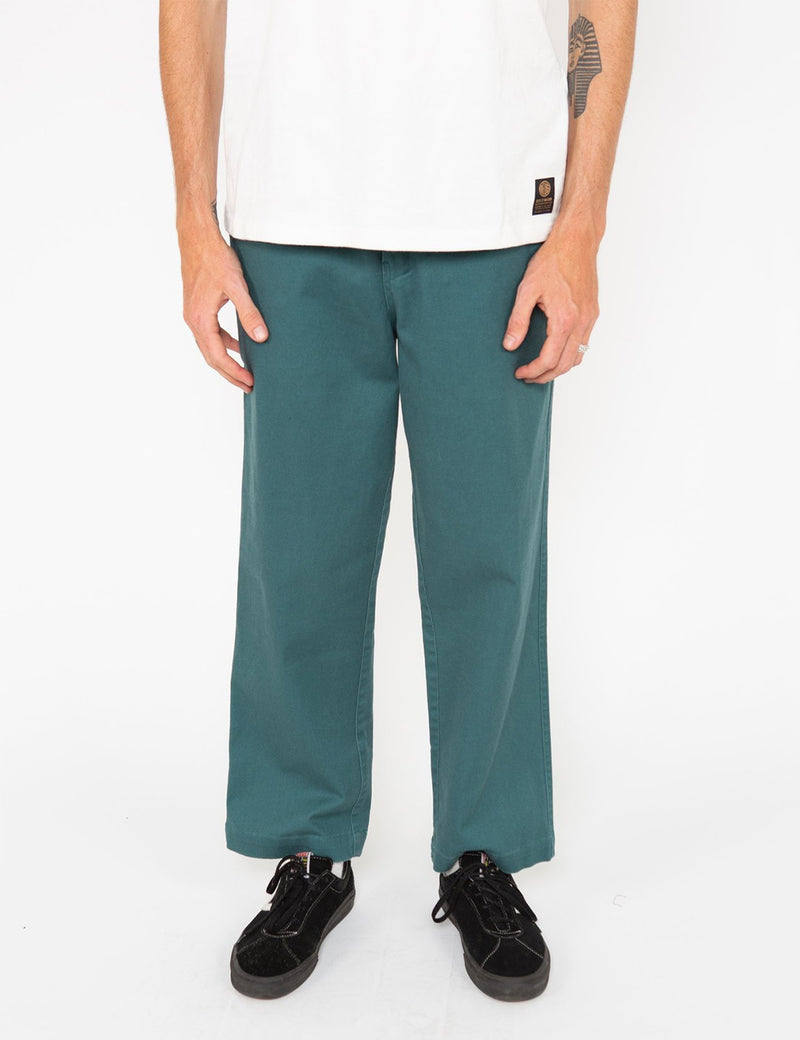 Pantalon Deus Ex Machina Taylor Record - Vert Sarcelle