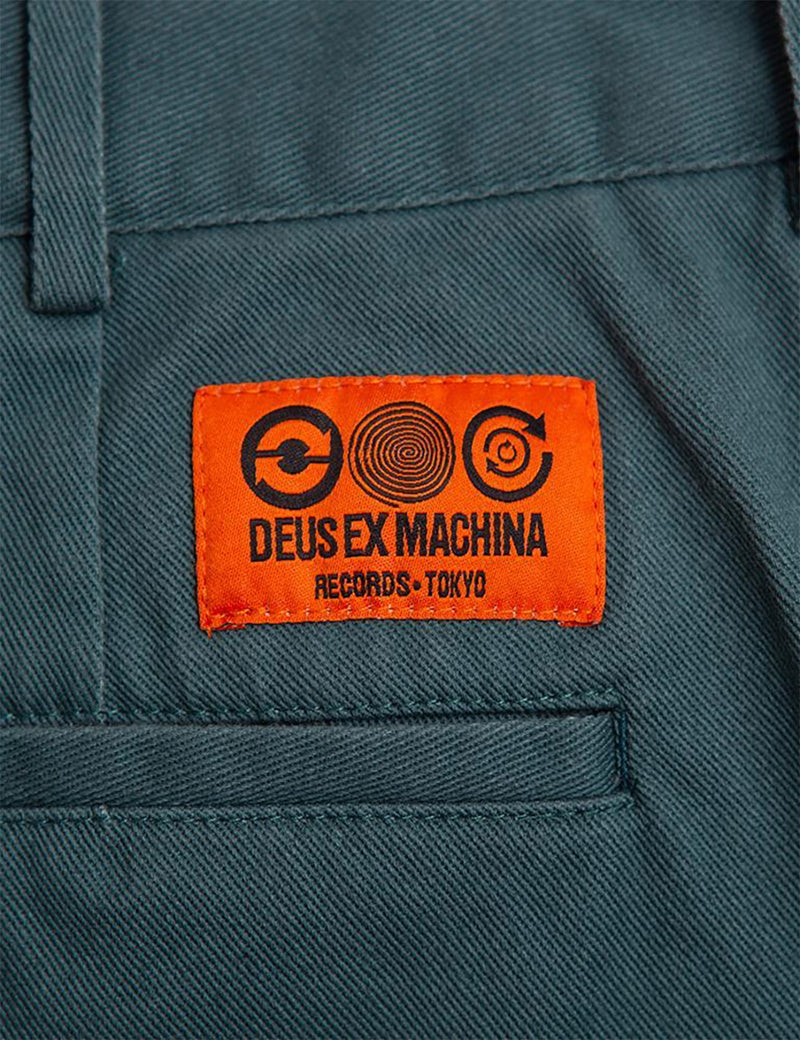 Pantalon Deus Ex Machina Taylor Record - Vert Sarcelle