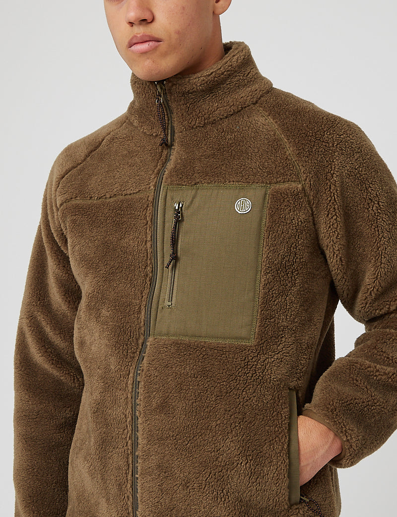 Deus Ex Machina Mackay Fleece - Dark Olive