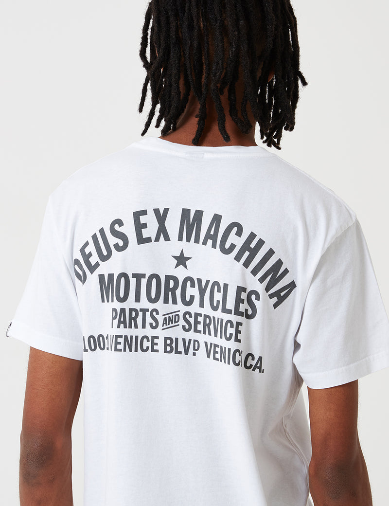 Deus Ex Machina Address Venice LA T-Shirt - White