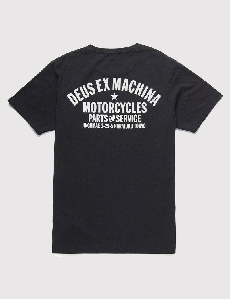 Deus Ex Machina Address Tokyo T-shirt - Black