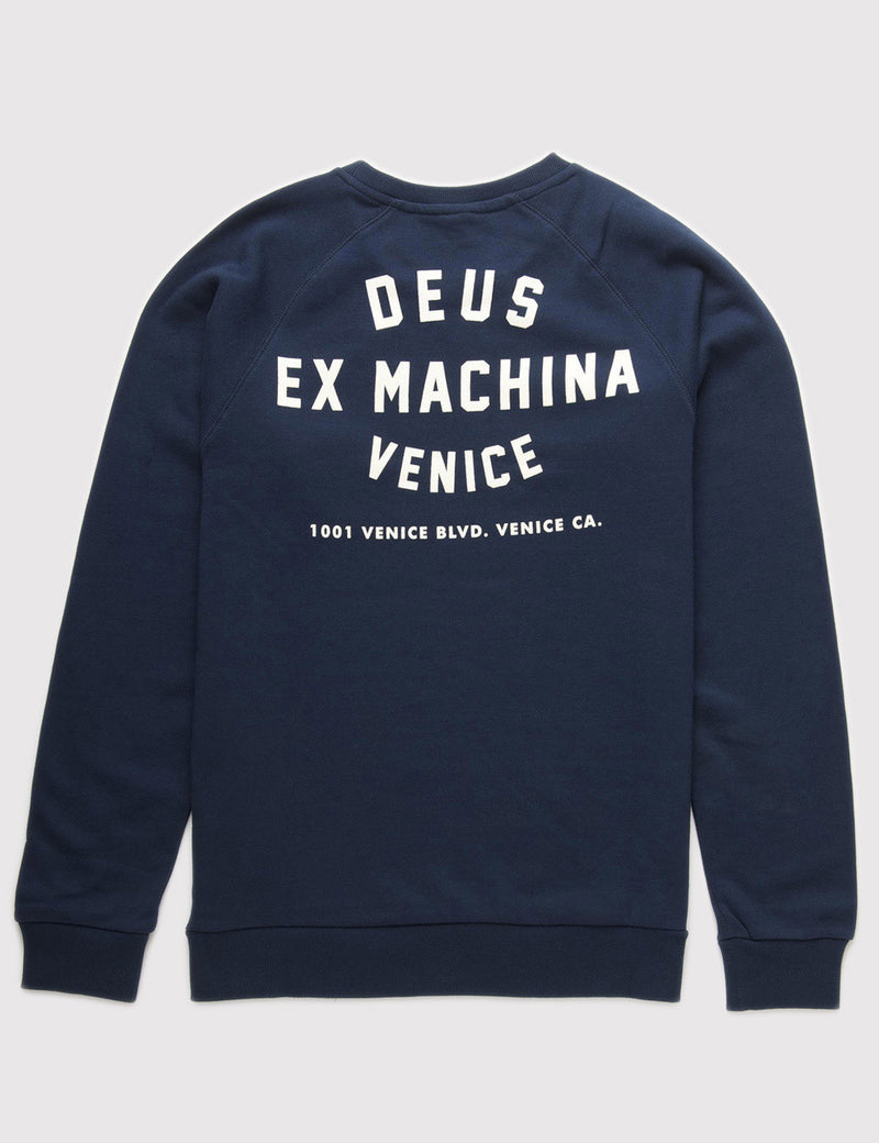 Deus Ex Machina Address Venice LA Sweat - Navy