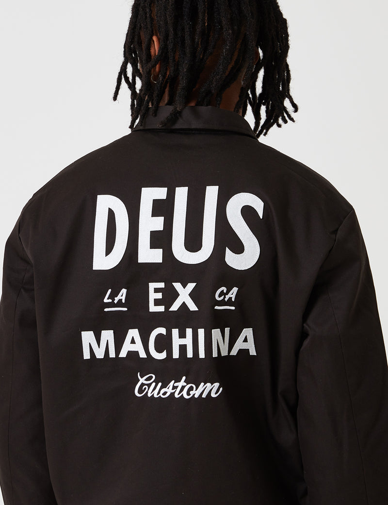 Deus Ex Machina Workwear-Jacke - Schwarz