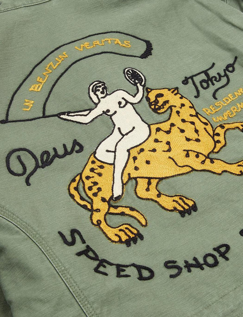 Deus Ex Machina Land M65 Jacket - Army Green