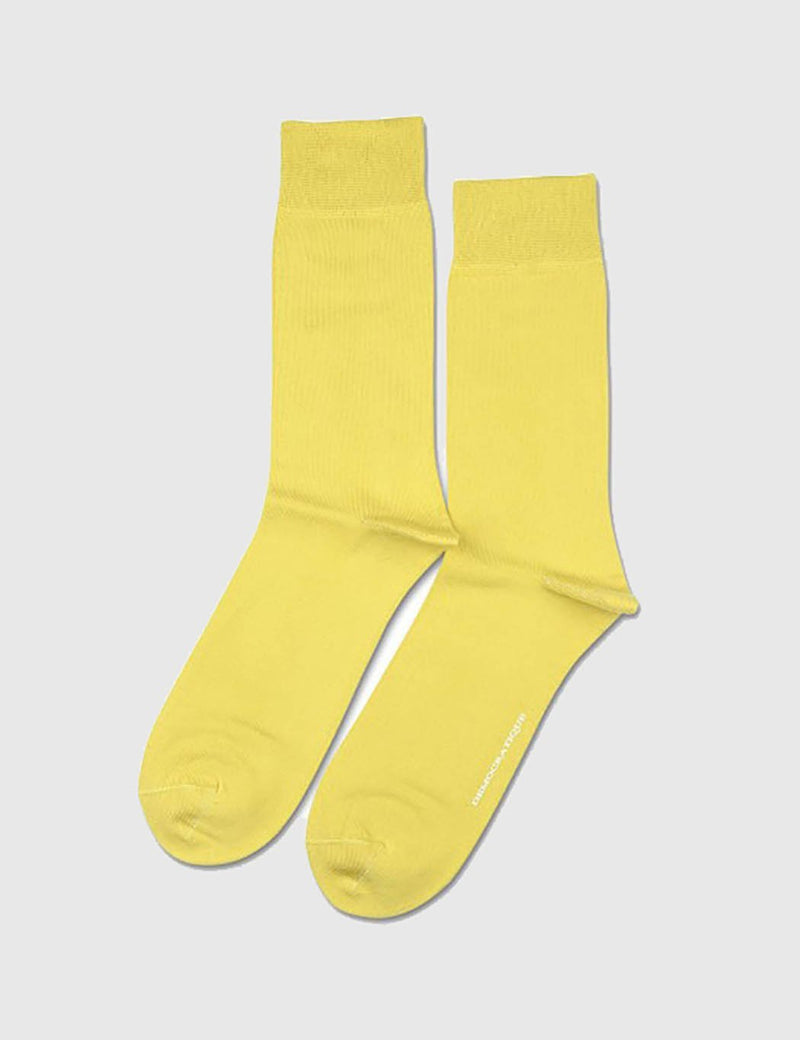 Democratique Solid Socks - Dusty Yellow - Article