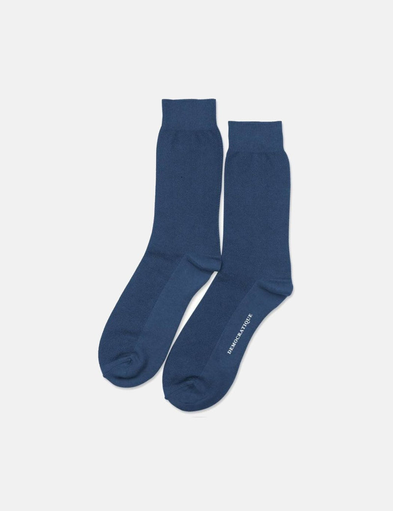 Democratique Originals Champagne Knit Socks - New Blue - Article