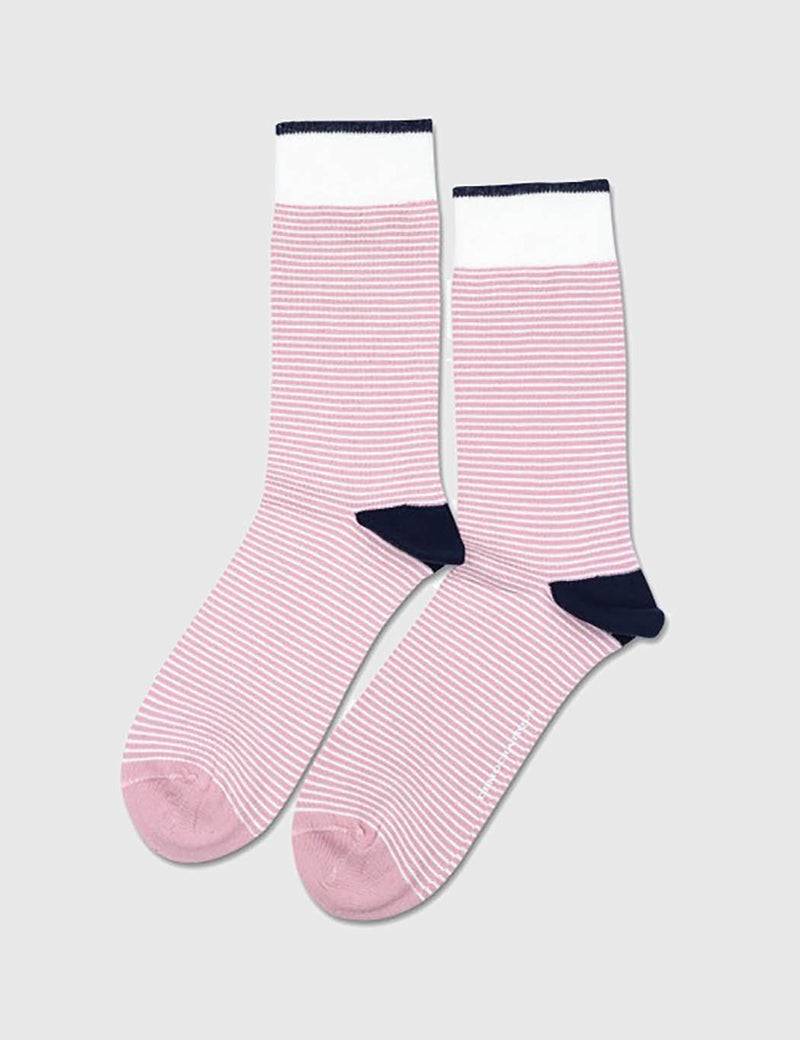 Democratique Mini Stripes Socks - Pink - Article