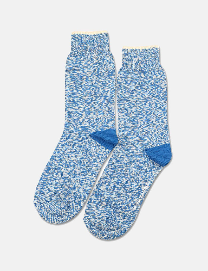 Democratique Relax Twister Supermelange Socken - Blaue Augen