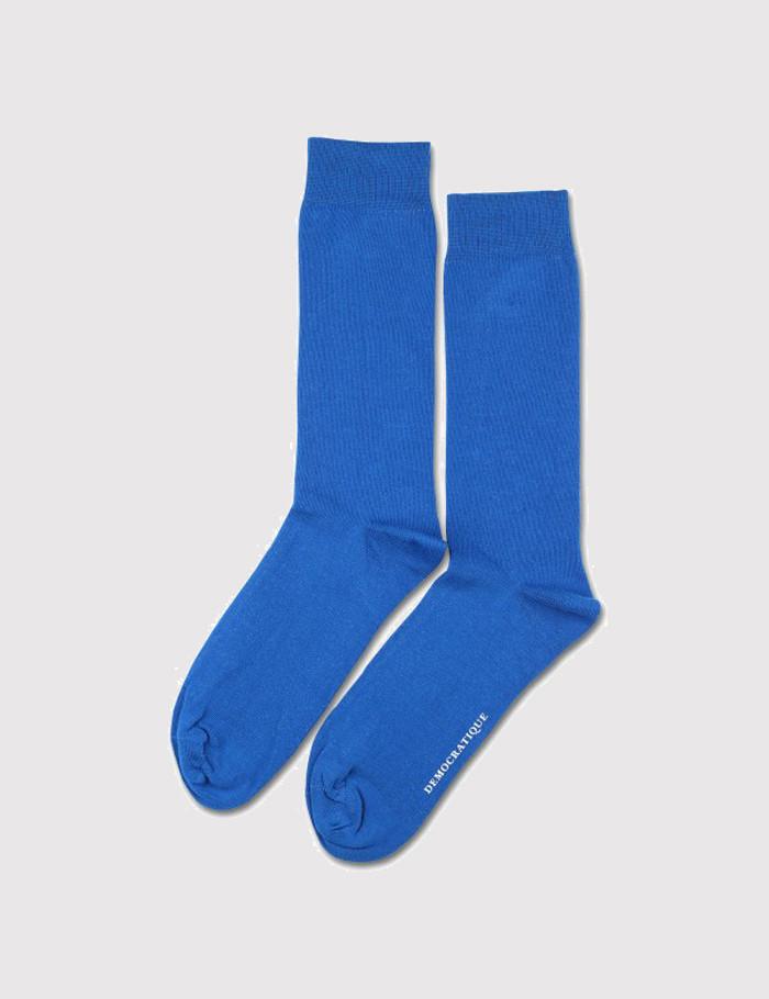 Democratique Original Solid Socks - Henri Blue - Article