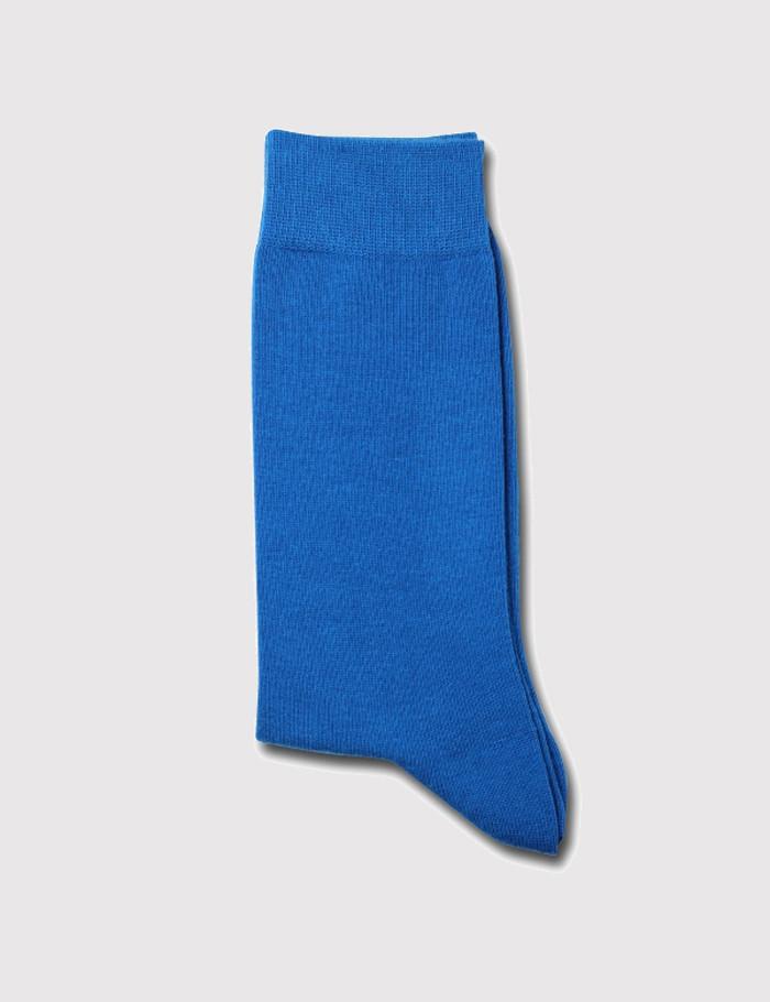 Democratique Original Solid Socks - Henri Blue - Article