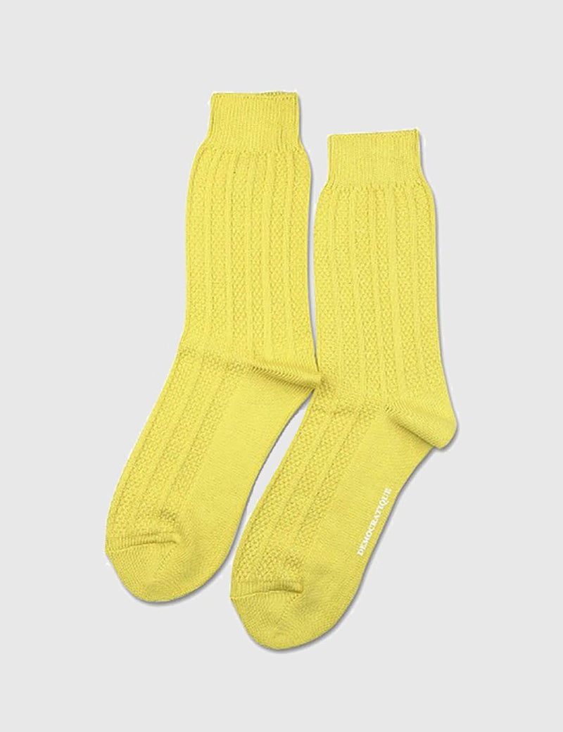 Democratique Relax Bubble Socks - Dusty Yellow - Article