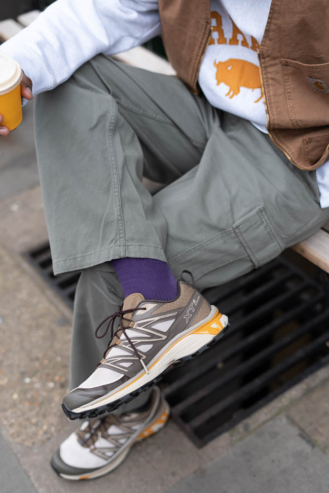 Carhartt-WIP Locker Sweatshirt - Ash Heather/Brown