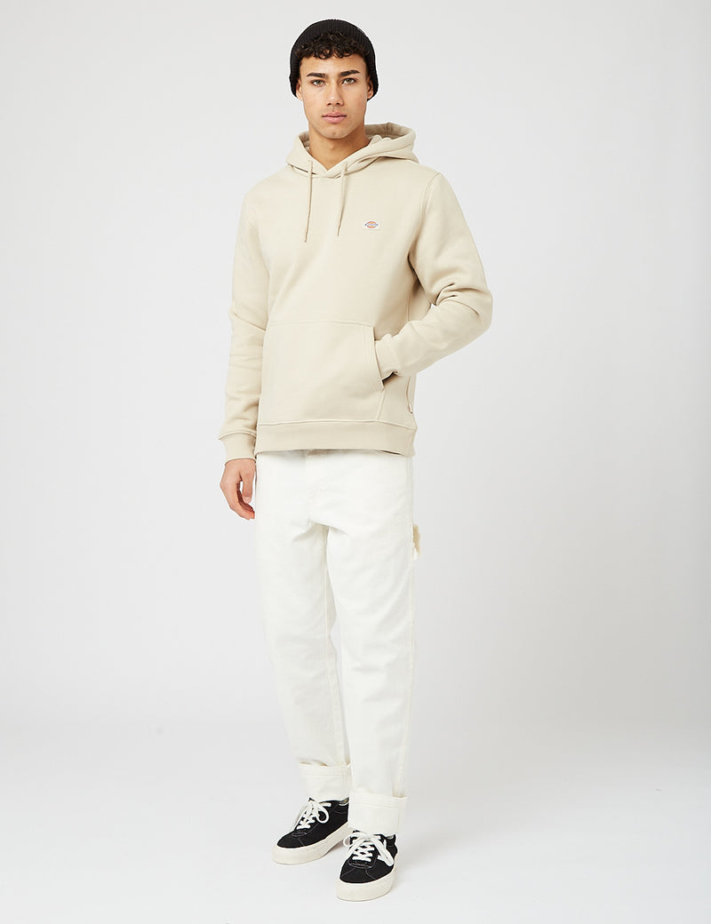 Dickiesオークポートフード付きスウェットシャツ-セメントグレー
