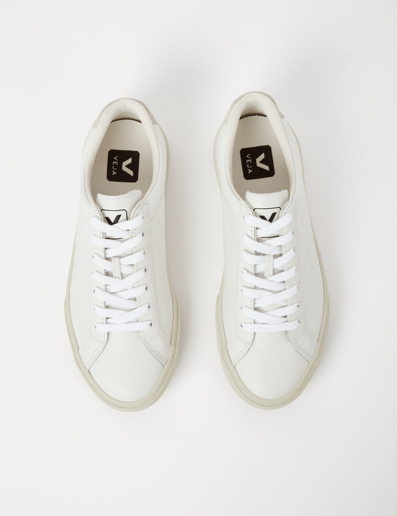 Veja Esplar Leather Trainers - Extra White