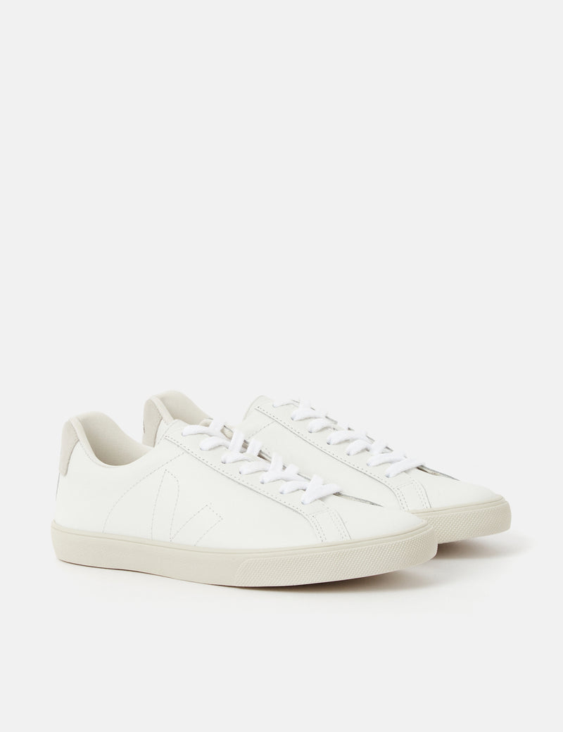 Veja Esplar Leather Trainers - Extra White