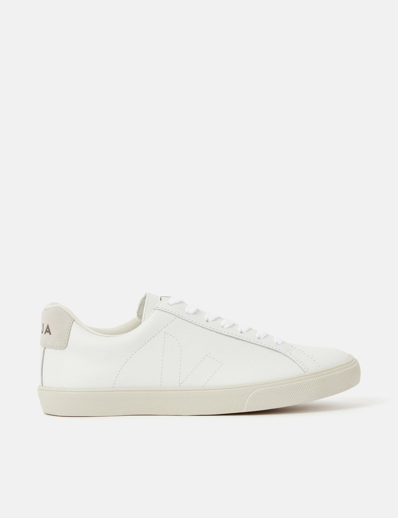 Veja Esplar Leather Trainers - Extra White