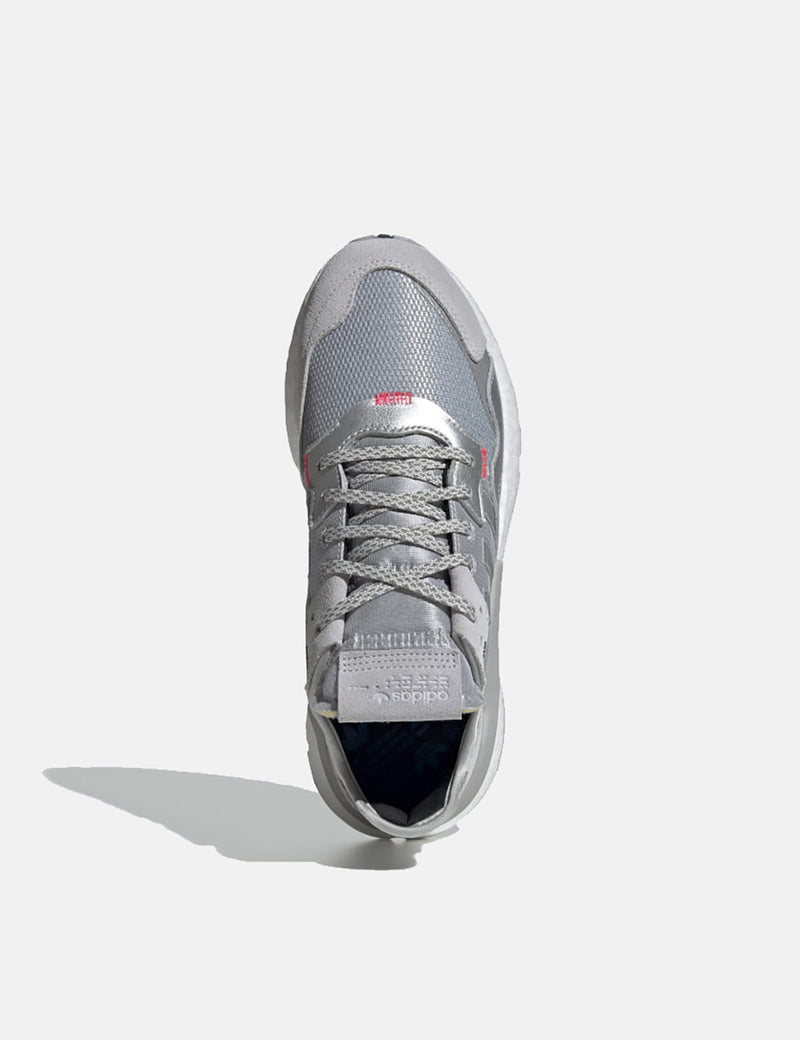 adidas Nite Jogger Shoes (EE5851)-실버 메탈릭/라이트 솔리드 그레이/코어 블랙