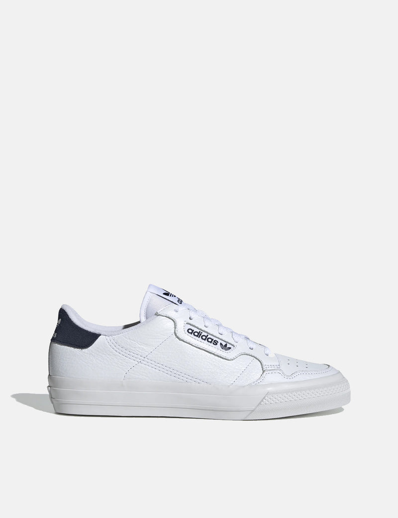 adidas Continental Vulc Schuhe (EG4588) - Weiß / Weiß / Navy