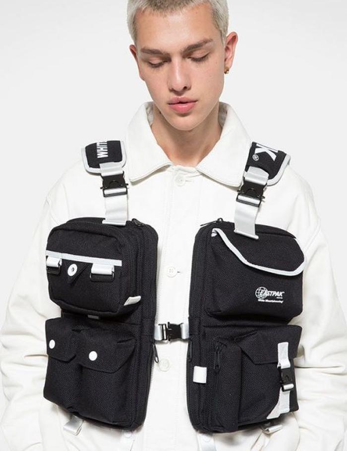 Eastpak x White Mountaineering Vest Bag - Dark Black