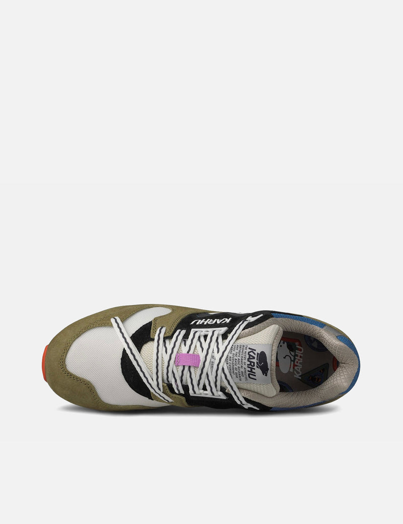 Karhu Synchron Classic Trainers - Green Moss/India Ink