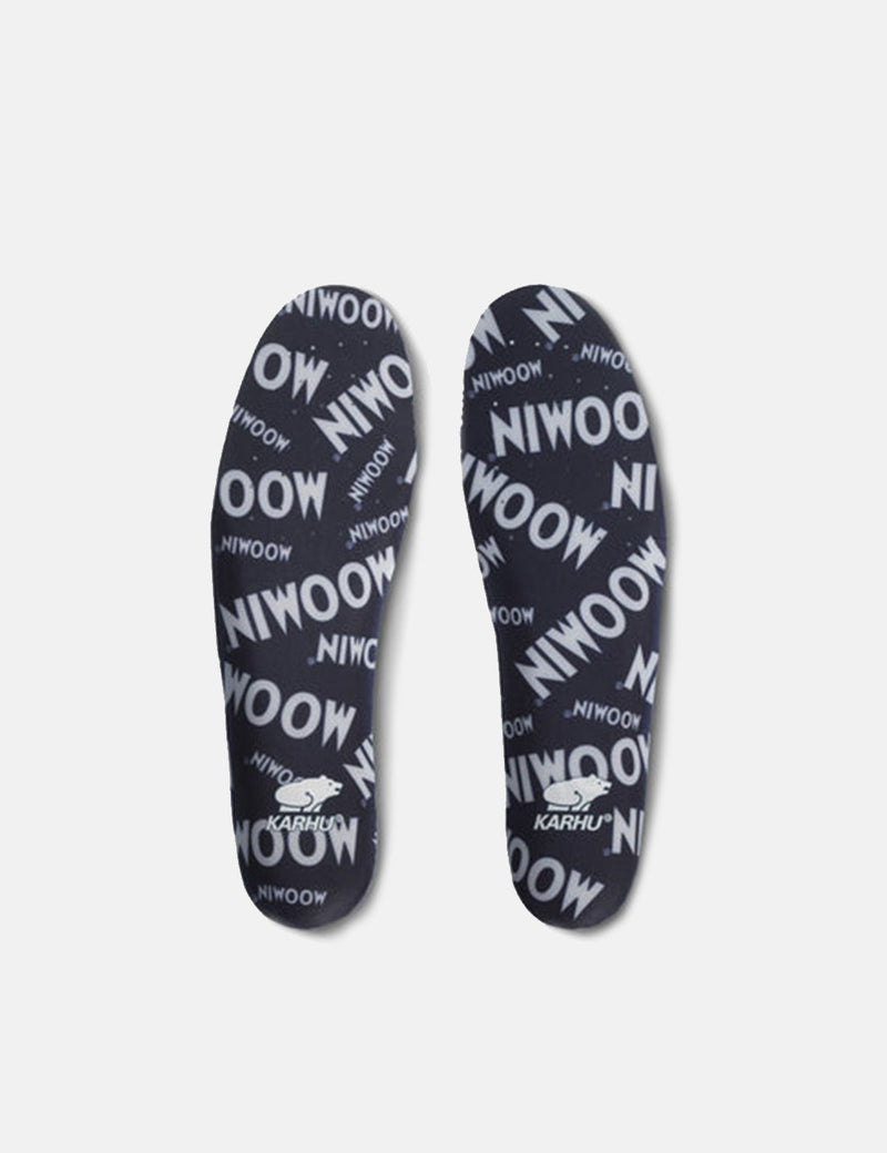 Karhu x Moomin Fusion2.0トレーナー-墨汁/シャンブレーブルー