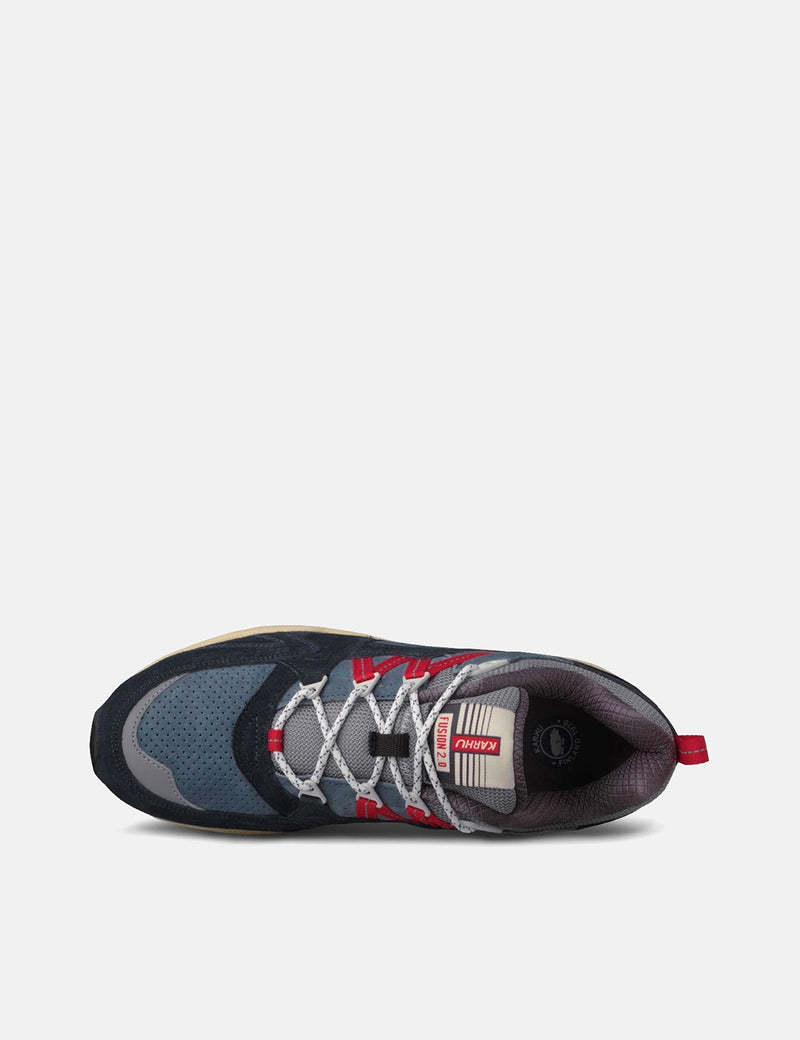 Karhu Fusion 2.0 (F804111) - India Ink Blue/Fiery Red