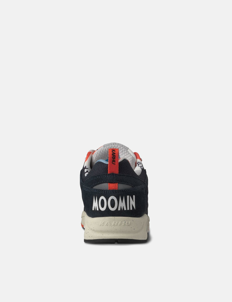 Karhu x Moomin Fusion2.0トレーナー-墨汁/シャンブレーブルー
