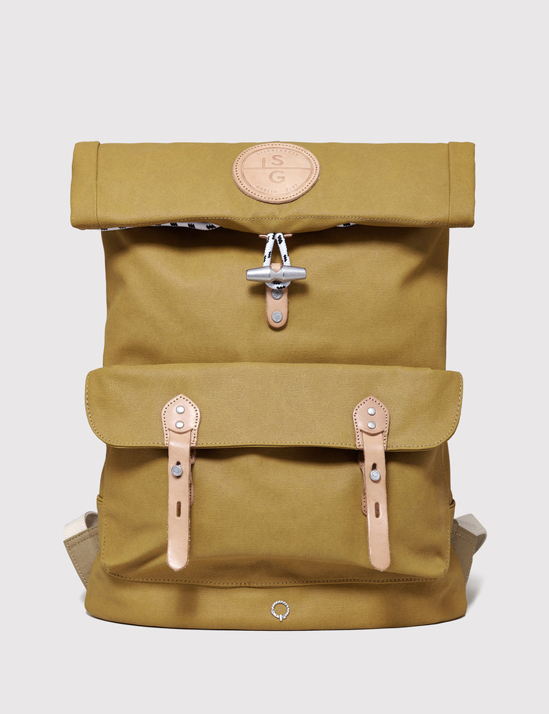 Stighlorgan Reilly Canvas Backpack - Yellow