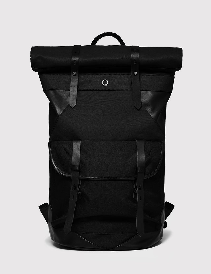 Stighlorgan Ronan Rolltop Laptop Backpack - Black