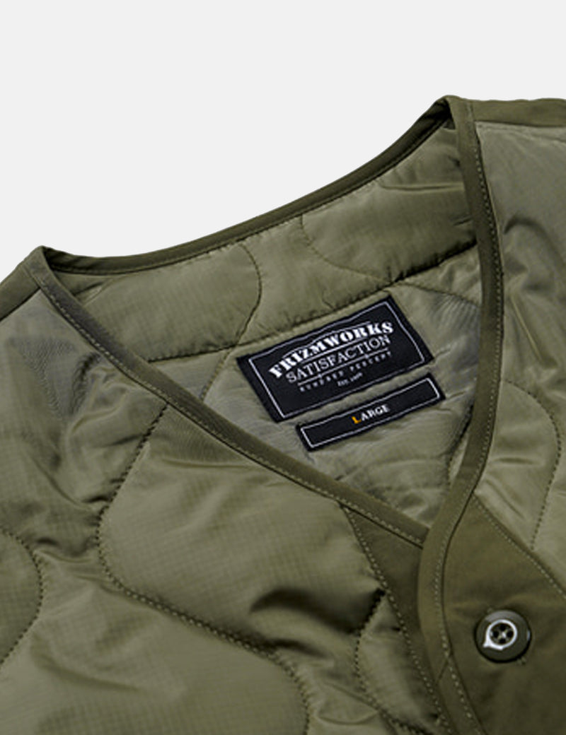 FrizmWORKS M65 Field Liner Jacket 003 - Olive Green