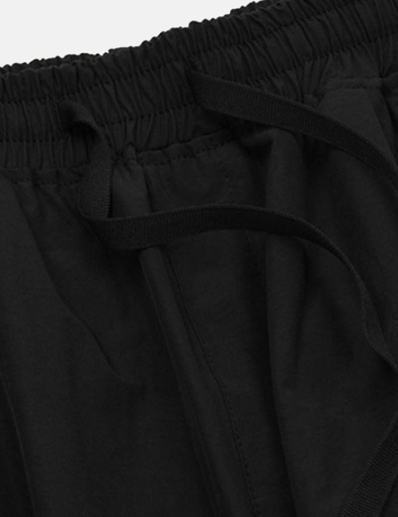 FrizmWORKS Nylon Relax Set-Up Two Tuck Pants - Black