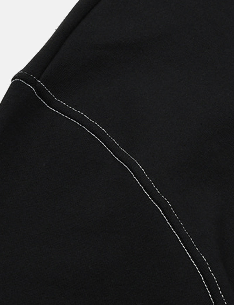 FrizmWORKS Wave Sweat-shirt à coutures - Noir