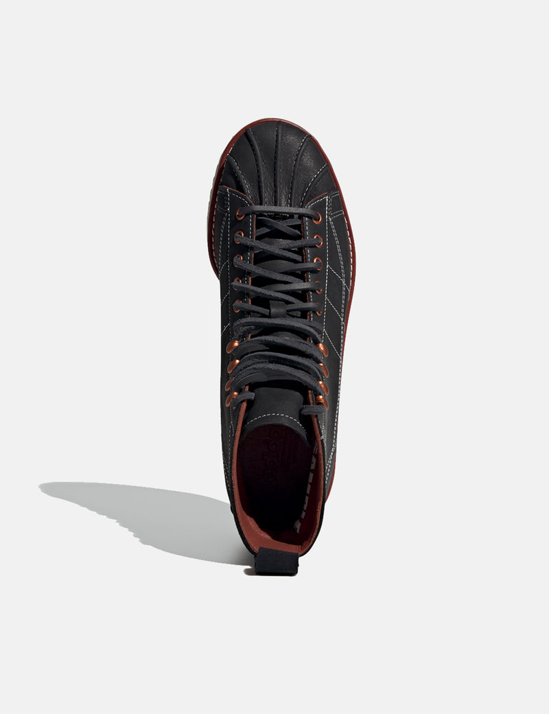 adidas Superstar Boot (FZ2641) - Core Black/Off White/Wild Sepia
