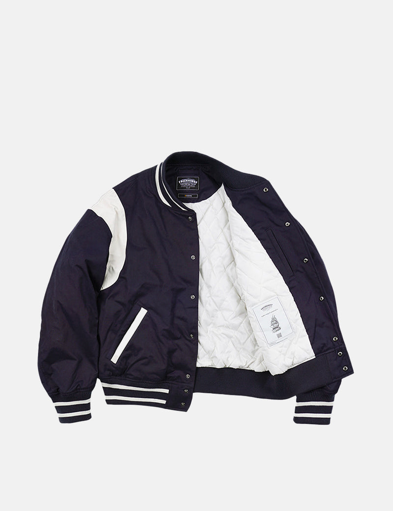 Frizmworks Mild Varsity Jacket - Navy Blue