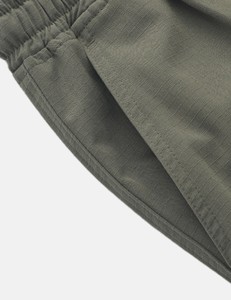 Frizmworks Army Two Tuck Relaxed Pants – Olivgrün