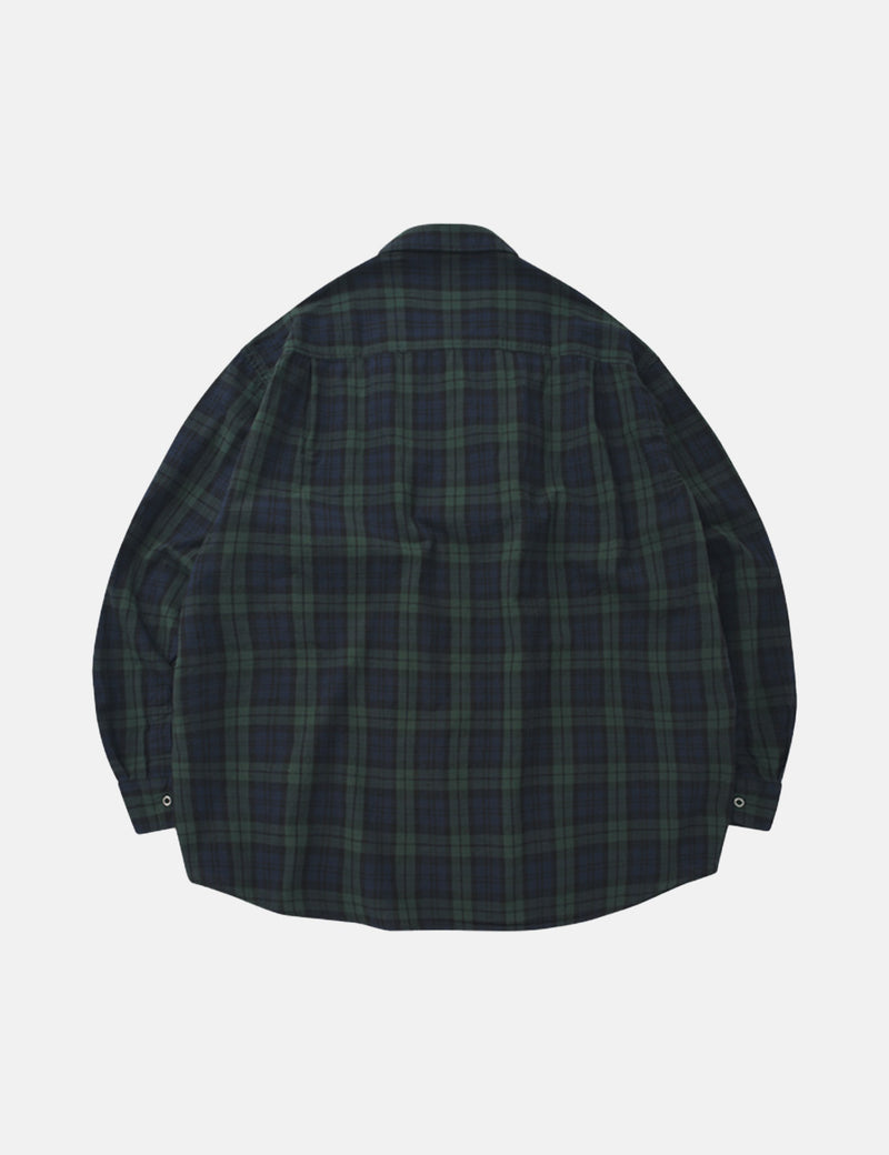 Frizmworks 멀티 포켓 셔츠 재킷 - 블랙 워치 타탄