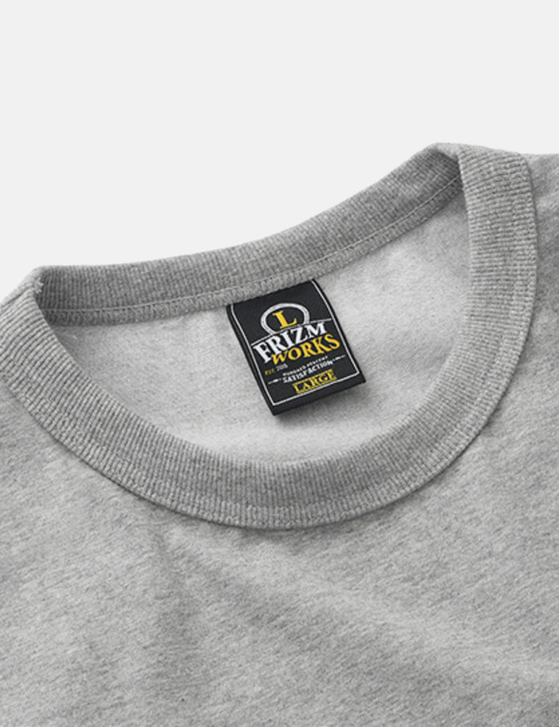 Frizmworks Shirt Sleeve Lagen-T-Shirt - Grau