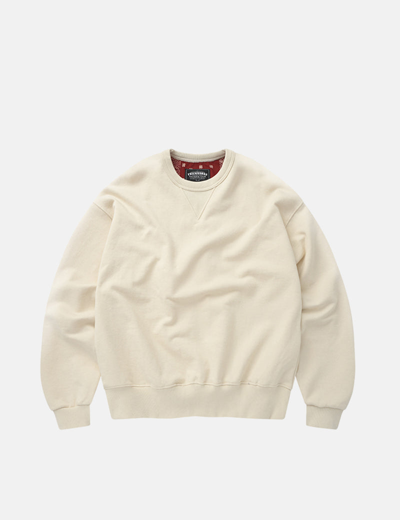 Frizmworks Bandana Block-Sweatshirt - Creme