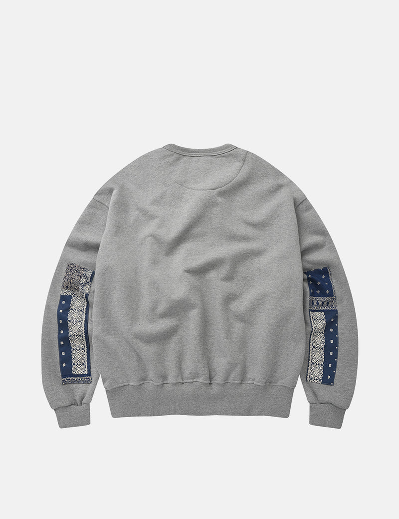 Frizmworks Bandana Block Sweatshirt - Grey