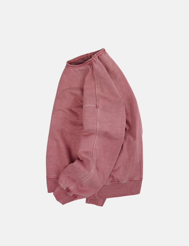 Frizmworks OG Pigmentgefärbtes Sweatshirt - Rosa