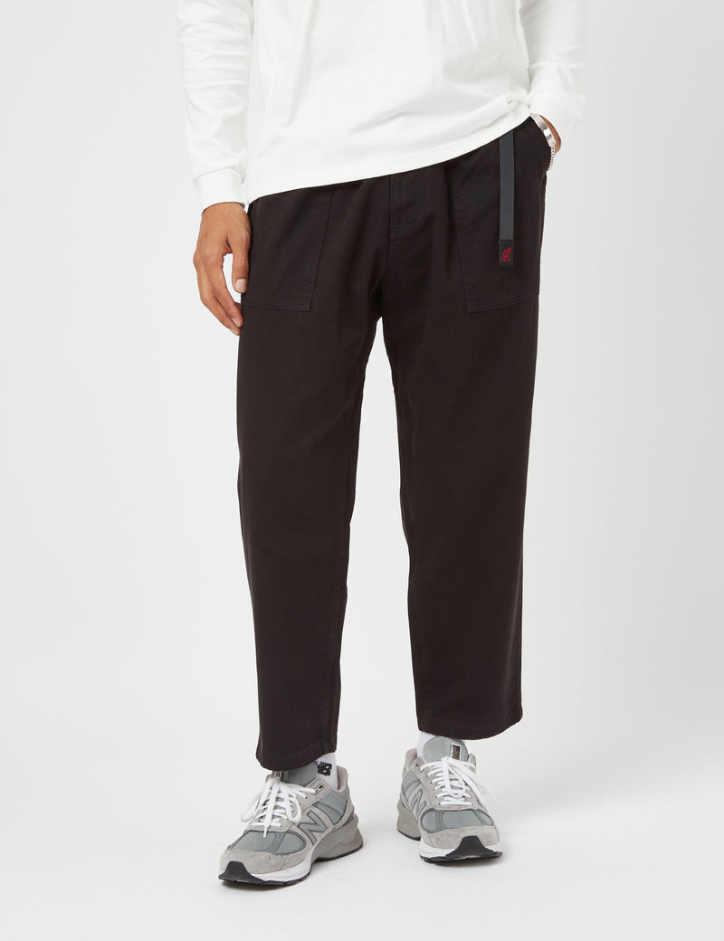 Gramicci Loose Tapered Pant (Organic Twill) - Black